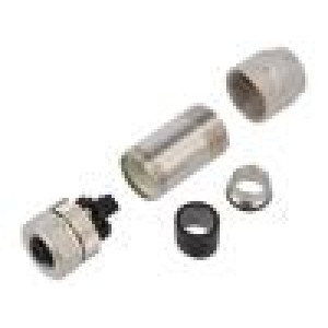 M12 plugs and sockets AB-C5-M12FSB-PG11-SH-AU