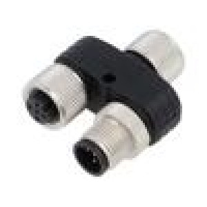 M12 adapter FY-M12A-05F-M12A-05F-Q-0100