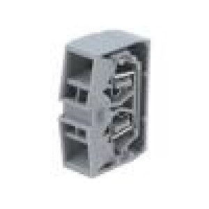 Rail mounted connector WS2.5T-END-CO-01P