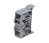 Rail mounted connector WS2.5T-DIN35-01P11
