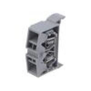 Rail mounted connector WS2.5T-DIN35-01P11