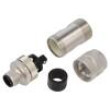 M12 plugs and sockets AB-C5-M12MSB-PG11-SH-AU