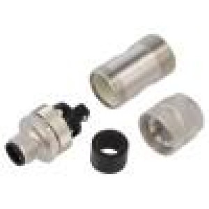 M12 plugs and sockets AB-C5-M12MSB-PG11-SH-AU