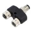 M12 adapter FY-M8A-03M-M8A-03F-T-0100