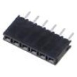Konektor: kolíkové zásuvka zásuvka PIN: 6 přímý 2,54mm THT 1x6