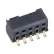 Konektor: kolíkové zásuvka PIN: 10 1,27mm zlacený SMT zásuvka