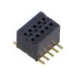 Konektor: plošný spoj-plošný spoj zásuvka PIN: 10 0,8mm CLE