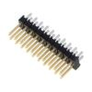 Konektor: kolíkové kolíková lišta vidlice PIN: 20 přímý 2,54mm