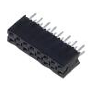 Konektor: kolíkové zásuvka zásuvka PIN: 16 přímý 2,54mm THT