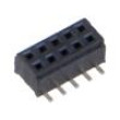 Konektor: plošný spoj-plošný spoj zásuvka PIN: 10 1mm CLM SMT