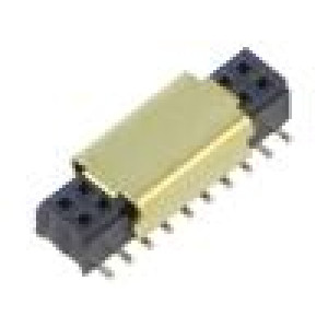 Konektor: plošný spoj-plošný spoj zásuvka PIN: 20 1mm CLM SMT