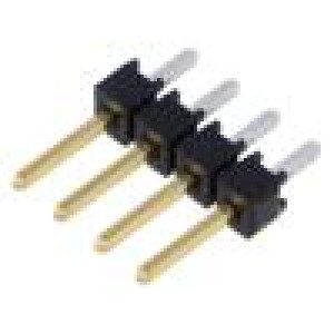 Konektor: kolíkové kolíková lišta vidlice PIN: 4 přímý 2,54mm