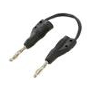 MVLF2/10SW Měřicí šňůra 60VDC 30VAC 6A banánek s axiální zdířkou 2mm