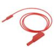 MALSWS2-4100/1RT Měřicí šňůra 10A izolované Ujmen: 1kV Dél: 1m červená