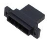 Connector DYNAMIC 4200S TAB HSG 4P P/M Y