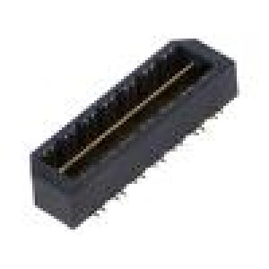 Konektor: plošný spoj-plošný spoj vidlice PIN: 28 0,8mm QTE