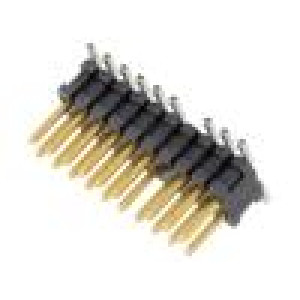 Konektor: kolíkové vidlice PIN: 20 1,27mm zlacený SMT zásuvka
