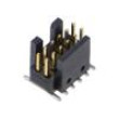 Konektor: kolíkové vidlice PIN: 12 1,27mm zlacený SMT zásuvka