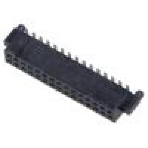 Konektor: plošný spoj-plošný spoj zásuvka PIN: 30 1,27mm SFM