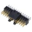 Konektor: kolíkové vidlice PIN: 26 1,27mm zlacený THT zásuvka