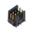 Konektor: kolíkové vidlice PIN: 10 1,27mm zlacený SMT zásuvka