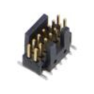 Konektor: kolíkové vidlice PIN: 14 1,27mm zlacený SMT zásuvka