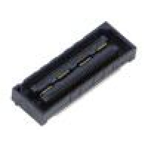 Konektor: plošný spoj-plošný spoj zásuvka PIN: 60 0,5mm QSH