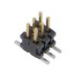 Konektor: kolíkové vidlice PIN: 6 1,27mm zlacený SMT zásuvka