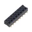 Konektor: kolíkové zásuvka PIN: 16 2,54mm zlacený SMT zásuvka