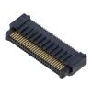 Konektor: plošný spoj-plošný spoj vidlice PIN: 60 0,8mm ERM8