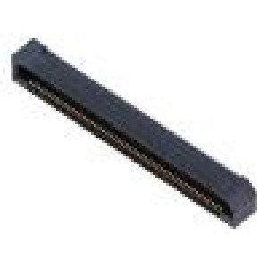 Konektor: plošný spoj-plošný spoj zásuvka PIN: 100 0,8mm ERF8