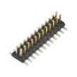 Konektor: kolíkové vidlice PIN: 24 1,27mm zlacený SMT zásuvka
