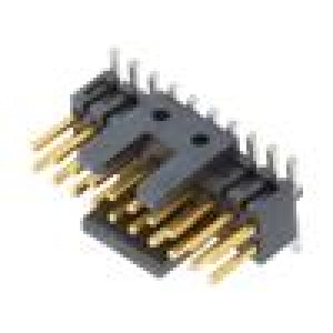 Konektor: kolíkové vidlice PIN: 20 1,27mm zlacený SMT zásuvka