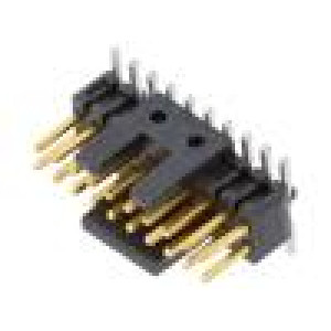 Konektor: kolíkové vidlice PIN: 20 1,27mm zlacený SMT zásuvka