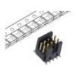 Konektor: kolíkové vidlice PIN: 10 1,27mm zlacený SMT zásuvka