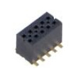 Konektor: kolíkové vidlice PIN: 10 1,27mm zlacený SMT zásuvka