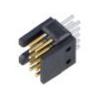 Konektor: kolíkové vidlice PIN: 10 1,27mm zlacený THT zásuvka
