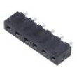 Konektor: kolíkové zásuvka vidlice PIN: 6 přímý 5,08mm THT 1x6