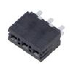 Konektor: kolíkové zásuvka vidlice PIN: 3 přímý 3,96mm THT 1x3
