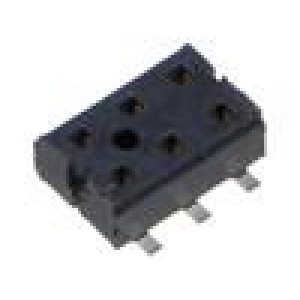 Konektor: plošný spoj-plošný spoj zásuvka PIN: 6 2mm CLT SMT
