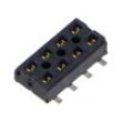 Konektor: plošný spoj-plošný spoj zásuvka PIN: 8 2mm CLT SMT