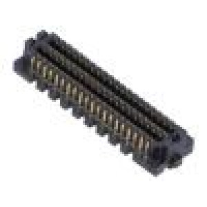 Konektor: plošný spoj-plošný spoj vidlice PIN: 120 1,27mm SEAM