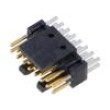 Konektor: kolíkové vidlice PIN: 16 1,27mm zlacený THT zásuvka