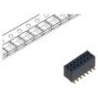 Konektor: kolíkové vidlice PIN: 14 1,27mm zlacený SMT zásuvka