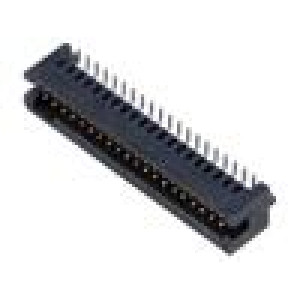 Konektor: plošný spoj-plošný spoj vidlice PIN: 40 1,27mm TFM