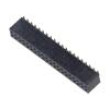 Konektor: kolíkové vidlice PIN: 40 1,27mm zlacený SMT zásuvka