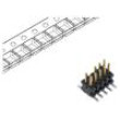Konektor: kolíkové vidlice PIN: 10 1,27mm zlacený SMT zásuvka