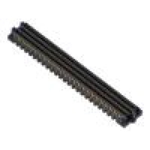 Konektor: plošný spoj-plošný spoj vidlice PIN: 400 1,27mm SEAM