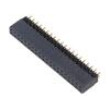Konektor: kolíkové vidlice PIN: 40 2,54mm zlacený THT zásuvka