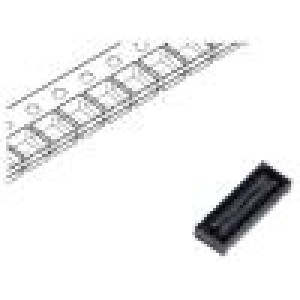 Konektor: plošný spoj-plošný spoj zásuvka PIN: 60 0,5mm QSH